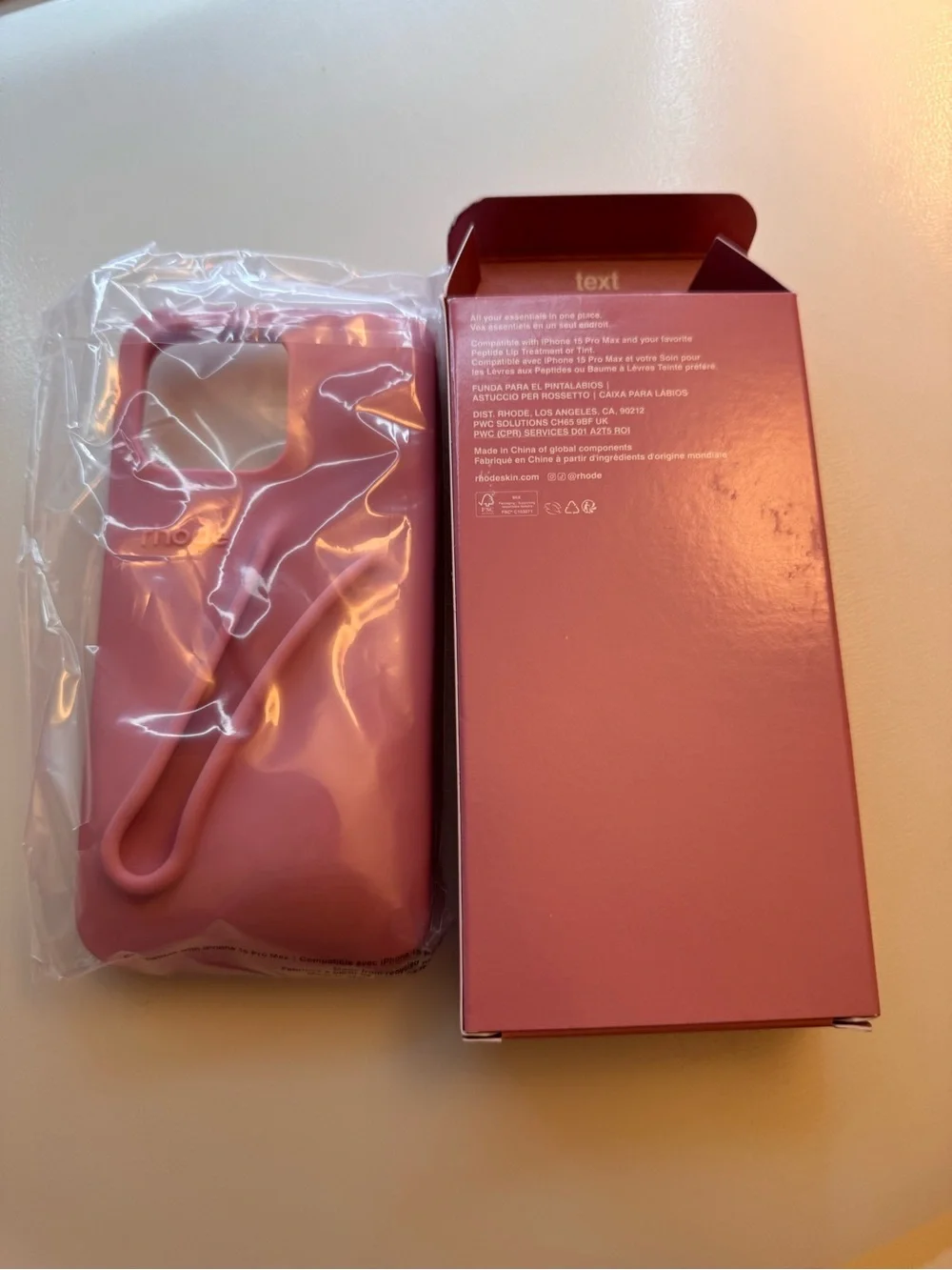 rhode iPhone case Ribbon Limited edition (iPhone 15 Pro Max) Brand new